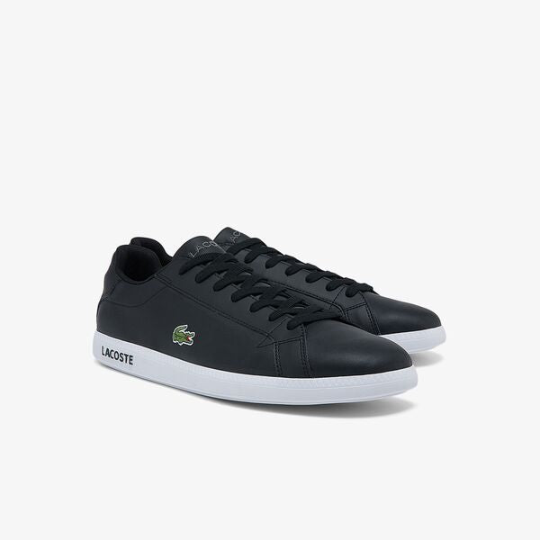 Shop The Latest Collection Of Outlet - Lacoste Men'S Graduate Leather Sneakers-41Sma0012312 In Lebanon