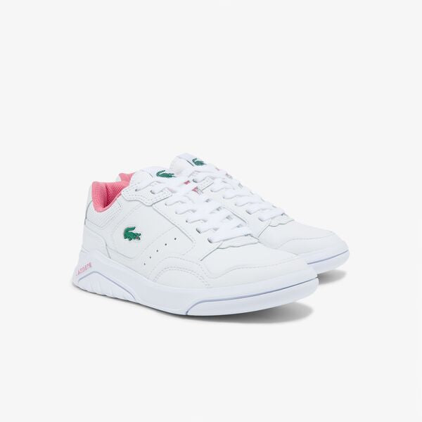 Shop The Latest Collection Of Outlet - Lacoste Women'S Game Advance Luxe Leather And Synthetic Sneakers-42Sfa00241T4 In Lebanon