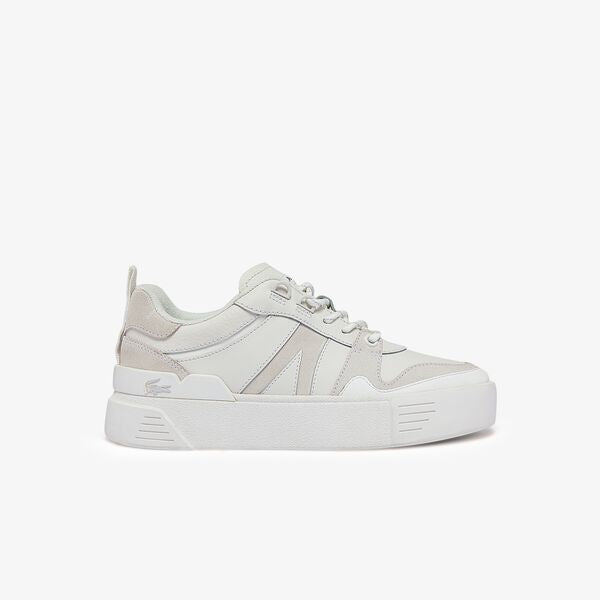Women's L002 Leather Trainers - 43Cfa003021G