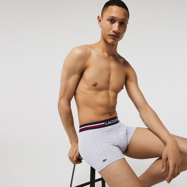 Buy Pack Of 3 Iconic Boxer Briefs With Three-Tone Waistband