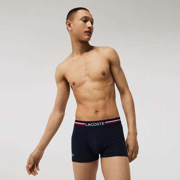 Pack Of 3 Iconic Boxer Briefs With Three-Tone Waistband - 5H3386