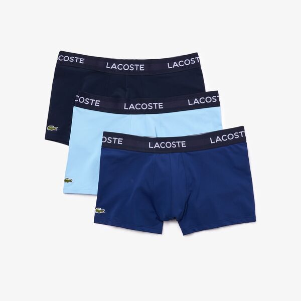Shop The Latest Collection Of Lacoste Pack Of 3 Motion Classics Boxer Briefs - 5H3390 In Lebanon