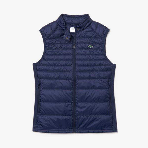 Women's Lacoste Sport Water-Resistant Quilted Technical Golf Vest - Bf9276