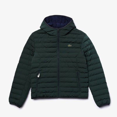 Shop The Latest Collection Of Lacoste Men'S Lightweight Foldable Hooded Water-Resistant Puffer Coat - Bh1930 In Lebanon