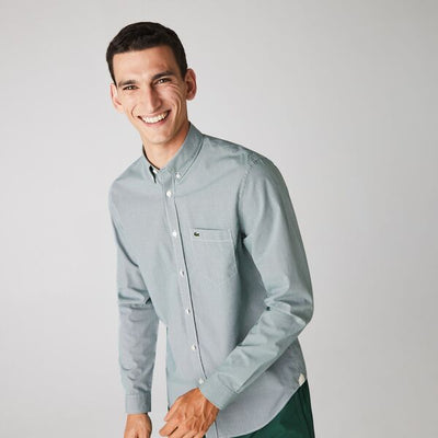 Men's Regular Fit Cotton Poplin Shirt-Ch2564