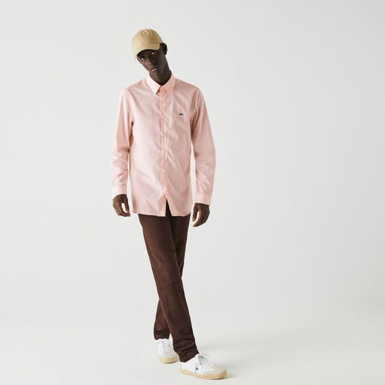 Men's Slim Fit Stretch Cotton Poplin Shirt-Ch2668