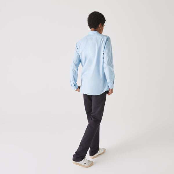 Men's Slim Fit Stretch Cotton Poplin Shirt-Ch2668