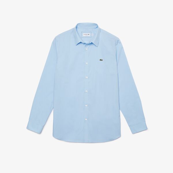 Men's Slim Fit Stretch Cotton Poplin Shirt-Ch2668