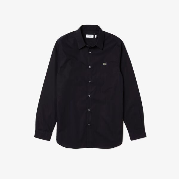 Men's Slim Fit Stretch Cotton Poplin Shirt-Ch2668