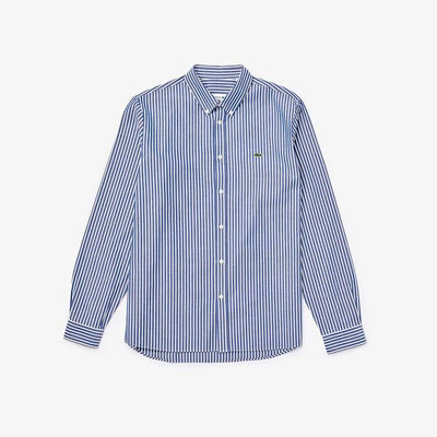 Shop The Latest Collection Of Lacoste Men'S Regular Fit Striped Cotton Shirt-Ch2936 In Lebanon