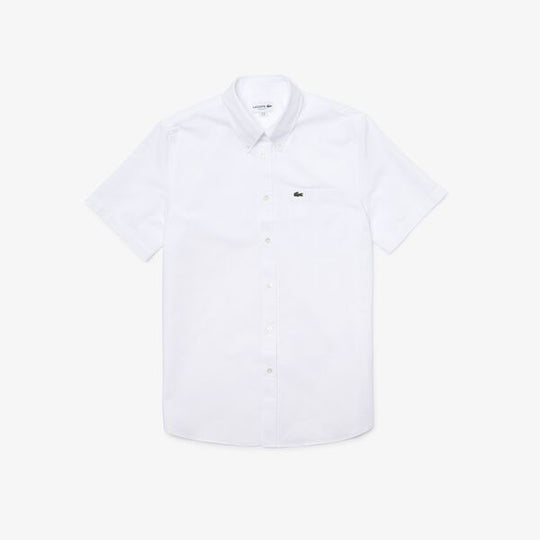 Shop The Latest Collection Of Lacoste Men'S Regular Fit Oxford Cotton Shirt - Ch2949 In Lebanon
