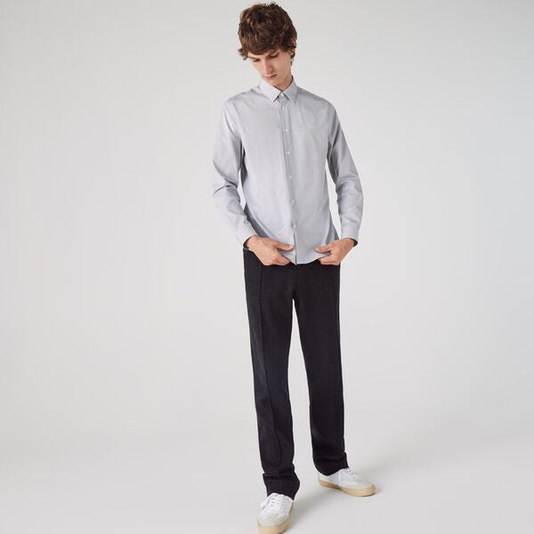 Men's Regular Fit Checkered Premium Cotton Poplin Shirt-Ch2974