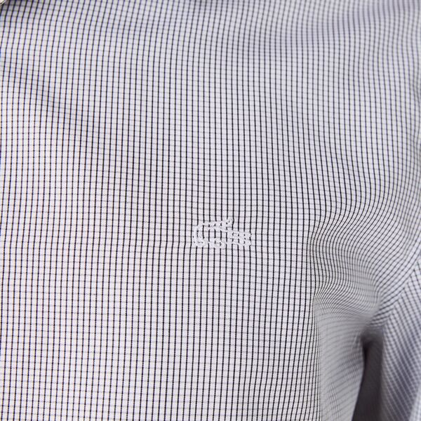 Men's Regular Fit Checkered Premium Cotton Poplin Shirt-Ch2974