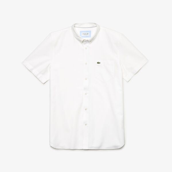 Men's Regular Fit Oxford Cotton Shirt - Ch4975