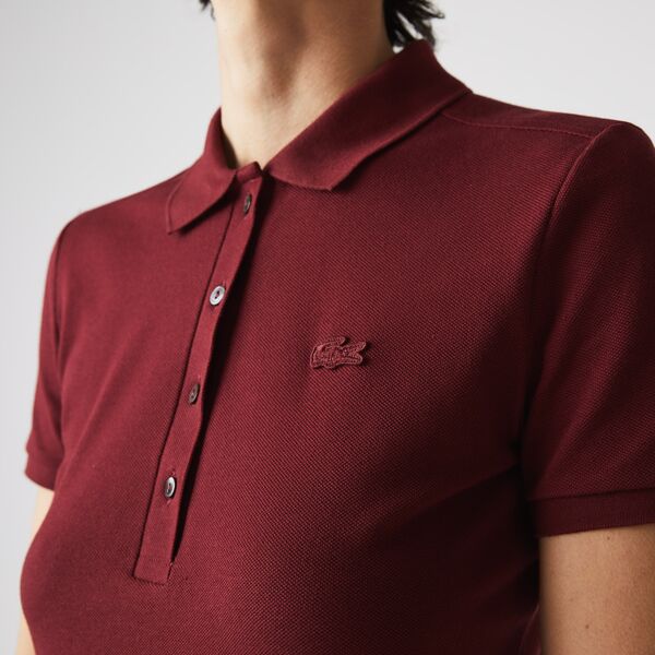 Women's Stretch Cotton Pique Polo Dress-Ef5473