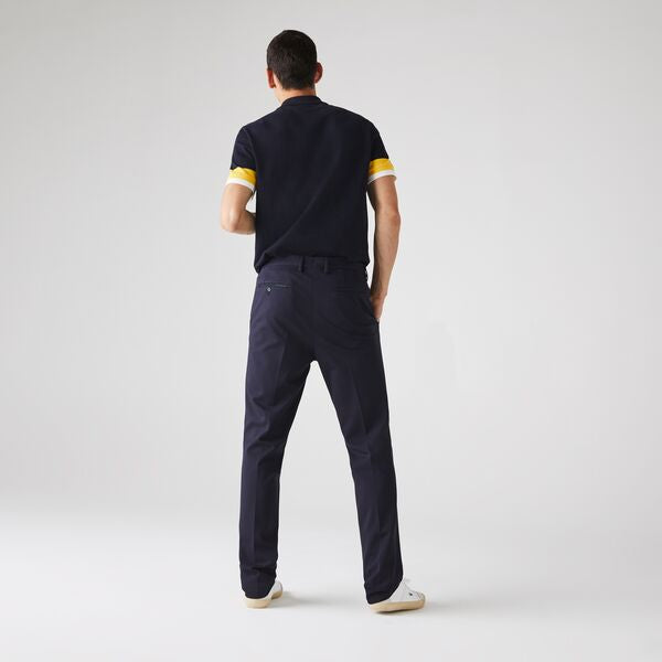 Men'S Pleated Stretch Chino Pants - Hh3485