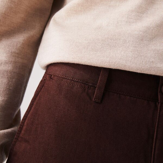 Men's Cotton-Linen Chinos - Hh5321 - MYHOLDAL LEBANON