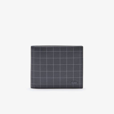 Men'S Fitzgerald Smooth Checkered Leather Small Wallet - Nh3290Fw