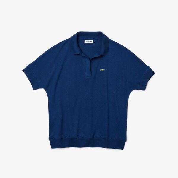 Women's Lacoste Flowy Pique Polo Shirt - Pf0504