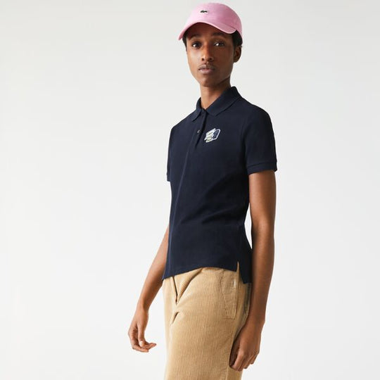 Womens Lacoste Regular Fit Cotton Pique Polo Shirt - Pf3500