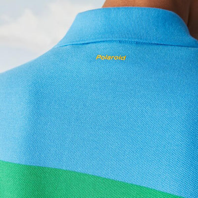 Men's Polaroid Collaboration Colour Striped Classic Fit Polo Shirt - Ph2082