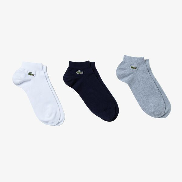 Men'S Lacoste Sport Low-Cut Socks Three-Pack - RA4183