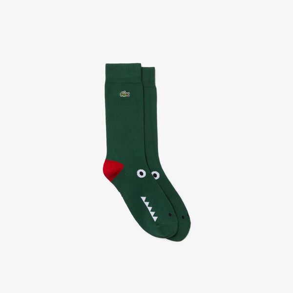 Shop The Latest Collection Of Lacoste Men'S Crocodile Long Organic Cotton Socks-Ra7406 In Lebanon