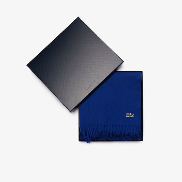 Shop The Latest Collection Of Lacoste Men'S Felt Wool And Cashmere Scarf Set-Re7394 In Lebanon