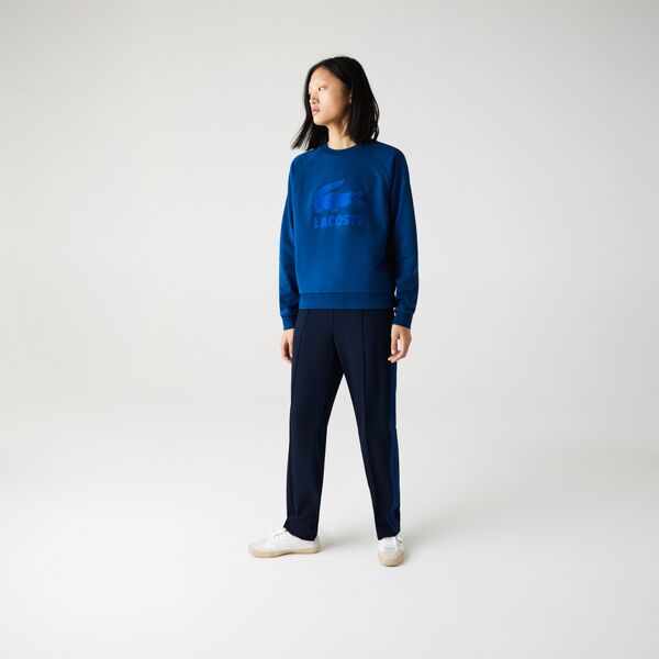 Women's Printed Fleece Sweatshirt - Sf5640