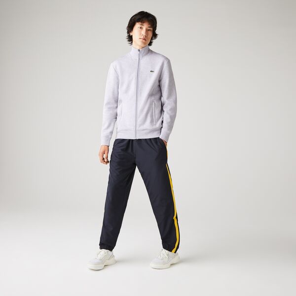 Men's Lacoste Sport Cotton Blend Fleece Zip Sweatshirt-Sh1559