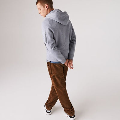 Men's Contrast Pocket Fleece Sweatshirt - Sh2209