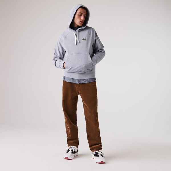 Men's Contrast Pocket Fleece Sweatshirt - Sh2209