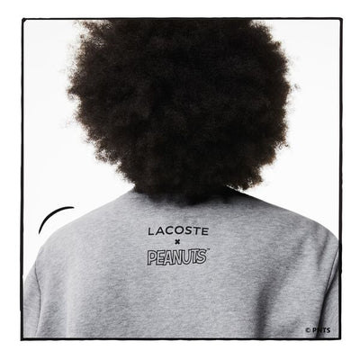 Unisex Lacoste X Peanuts Crew Neck Organic Cotton Sweatshirt-Sh7765