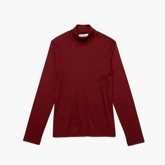 Shop The Latest Collection Of Lacoste Women'S Cotton Turtleneck-Tf2310 In Lebanon