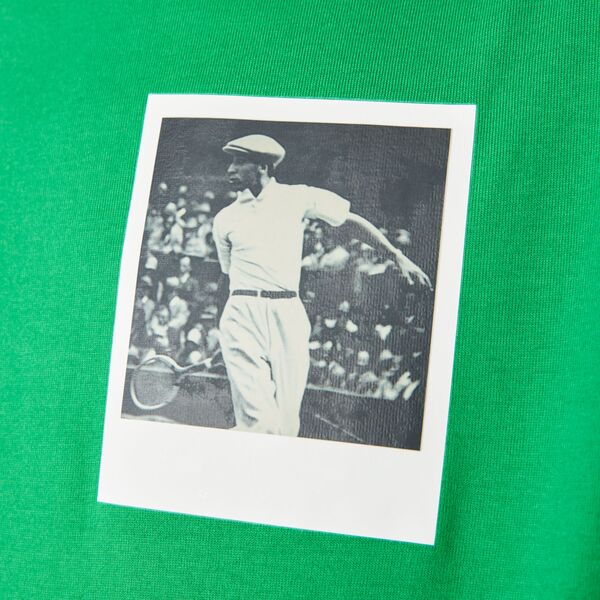 Women's Crew Neck Polaroid Collaboration Print Cotton T-Shirt - Tf2823