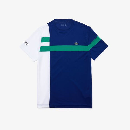 Shop The Latest Collection Of Lacoste Men'S Lacoste Sport Colourblock Breathable Pique Tennis T-Shirt - Th2070 In Lebanon