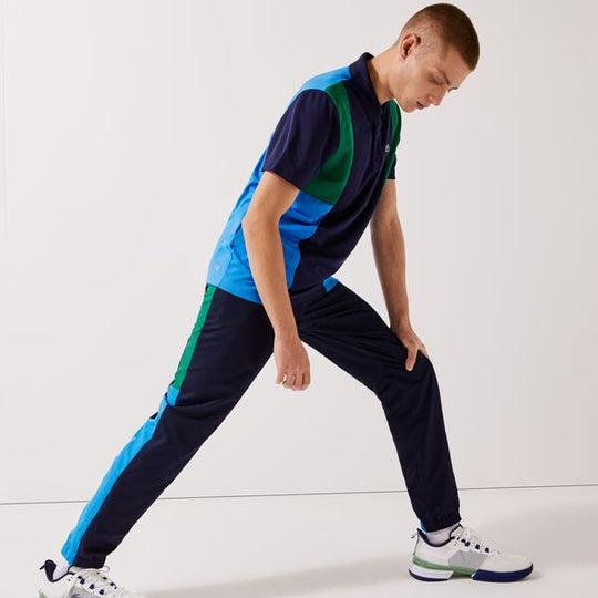 Men's Lacoste Sport Colour-Block Bands Tracktrousers - Xh0881