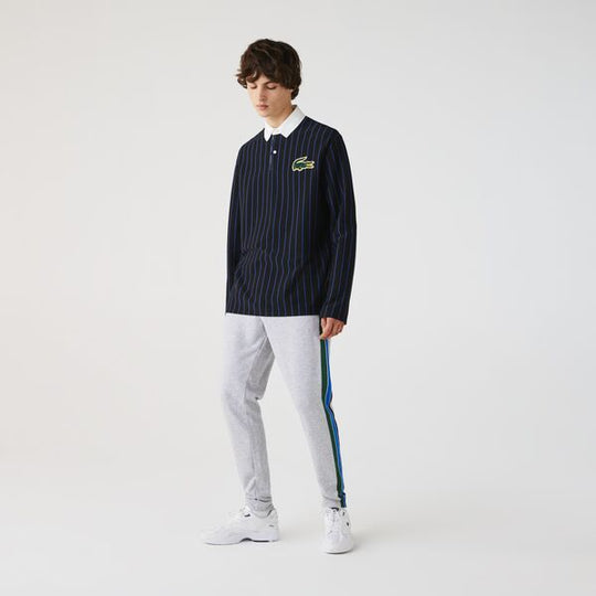 Mens Lacoste Sport Contrast Band Cotton Jogging Pants - Xh1515