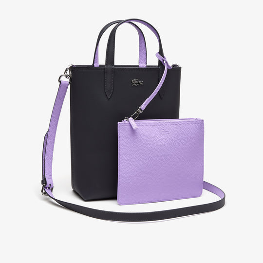 Shop The Latest Collection Of Lacoste Women'S Anna Reversible Coated Canvas Tote Bag - Nf2991Aa In Lebanon
