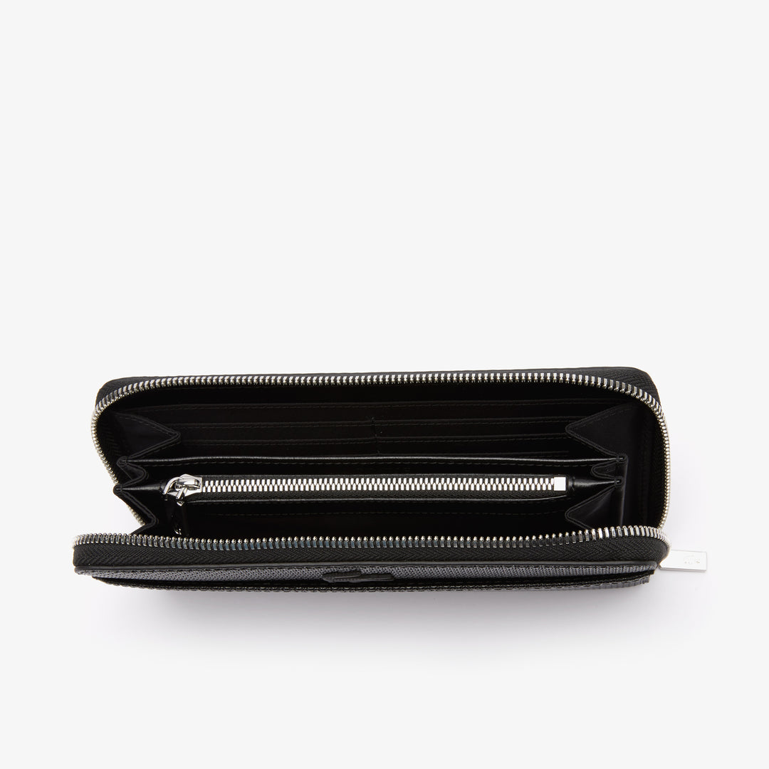 Unisex Chantaco Zipped Pique Leather Large Wallet - Nf3885Kl