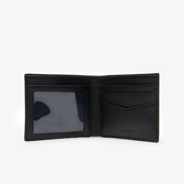 Men's Chantaco Pique Leather 3 Card Wallet - Nh2824Ce