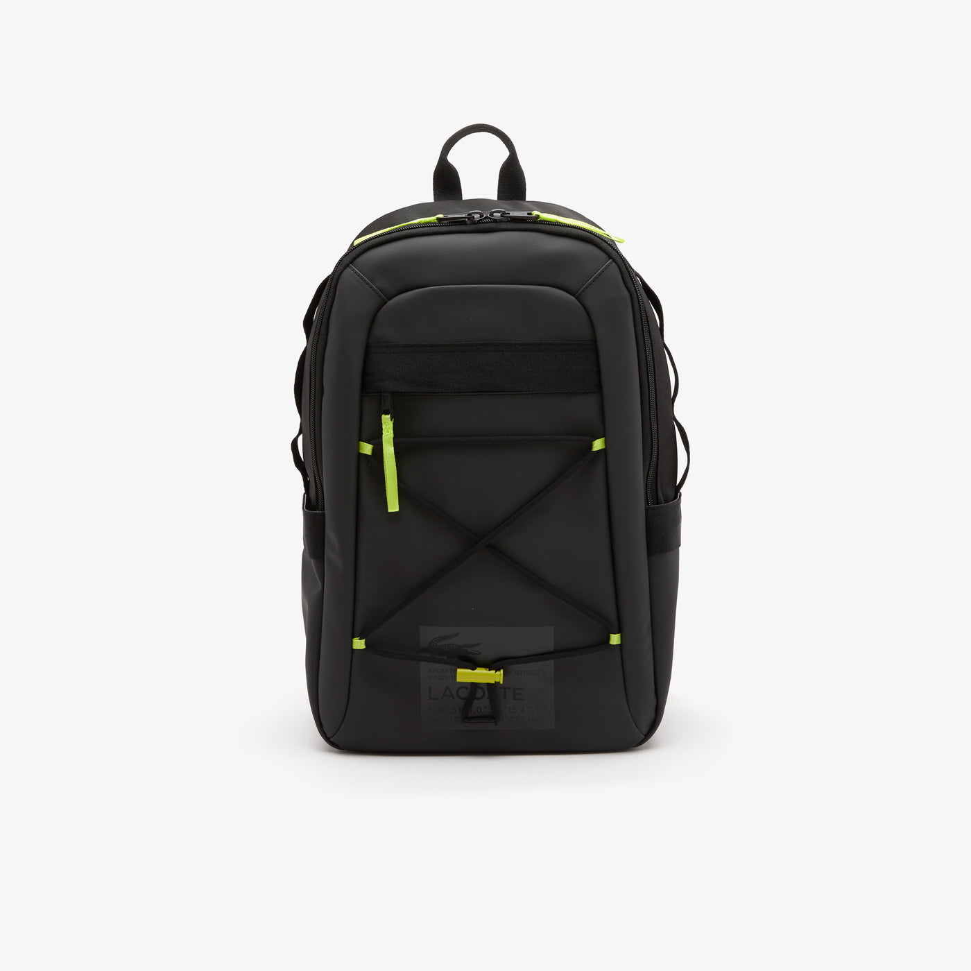 Shop The Latest Collection Of Lacoste Men'S Lacoste Elasticised Cord Water-Repellent Backpack - Nh4075Ou In Lebanon
