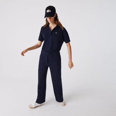 Women's Lacoste Flowy Pique Polo Shirt - Pf0504