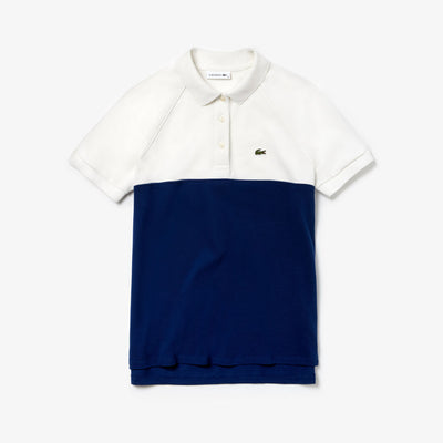Women's Classic Fit Colourblock Cotton Petit Piqué Polo Shirt - PF3960