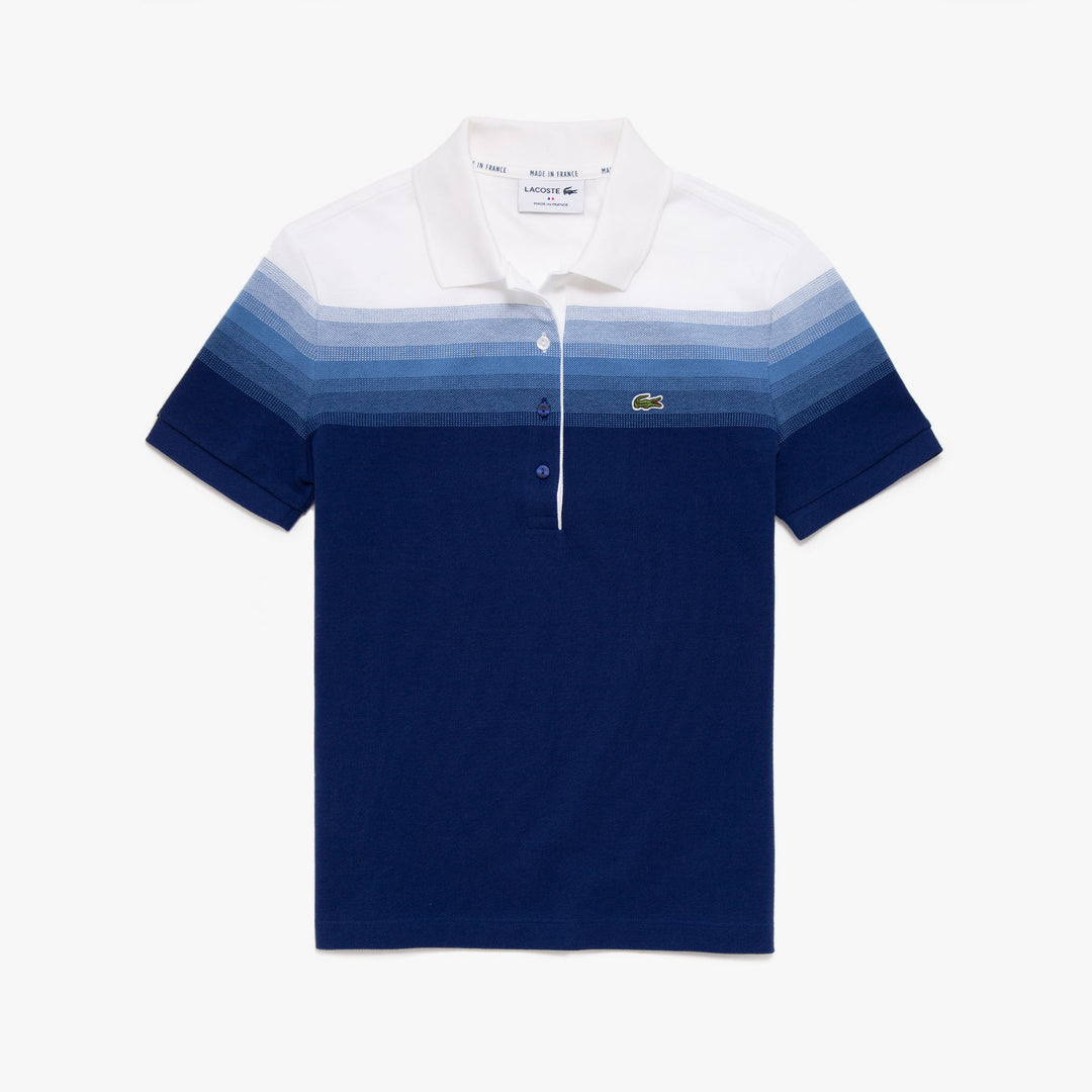 Shop The Latest Collection Of Outlet - Lacoste Women'S Lacoste Made In France Organic Cotton Pique Polo Shirt - Pf5772 In Lebanon