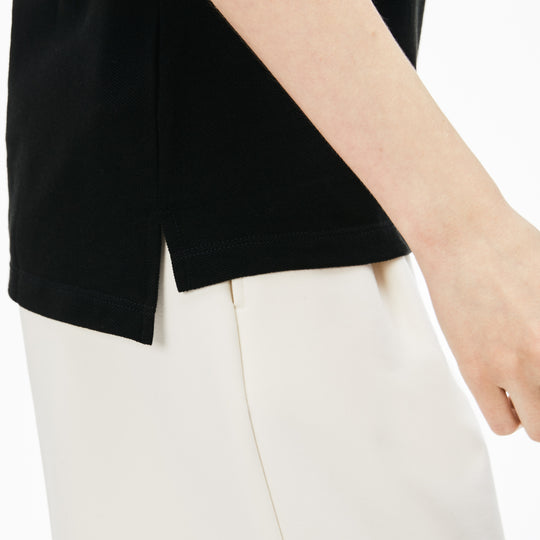 WOMEN'S LACOSTE CLASSIC FIT SOFT COTTON PETIT PIQUÉ POLO SHIRT - PF7839 - myHoldal