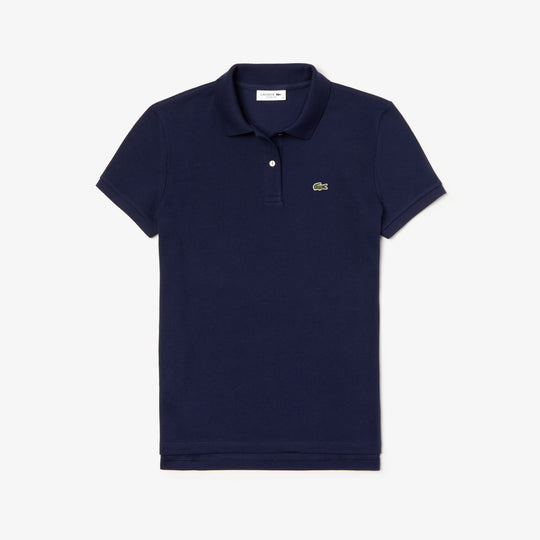 WOMEN'S LACOSTE CLASSIC FIT SOFT COTTON PETIT PIQUÉ POLO SHIRT - PF7839 - myHoldal