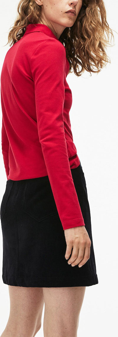 Women's Slim Fit Stretch Mini Piqué Polo - Pf7841