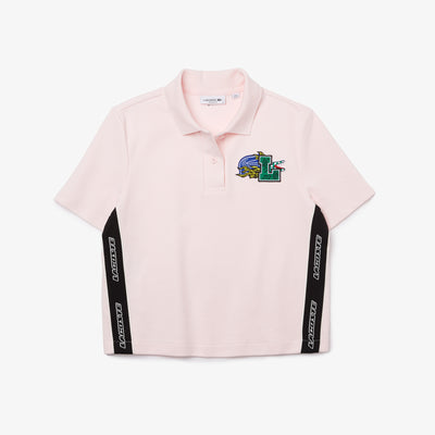 Shop The Latest Collection Of Outlet - Lacoste Women'S Lacoste Holiday Regular Fit Organic Cotton Polo Shirt - Pf9345 In Lebanon
