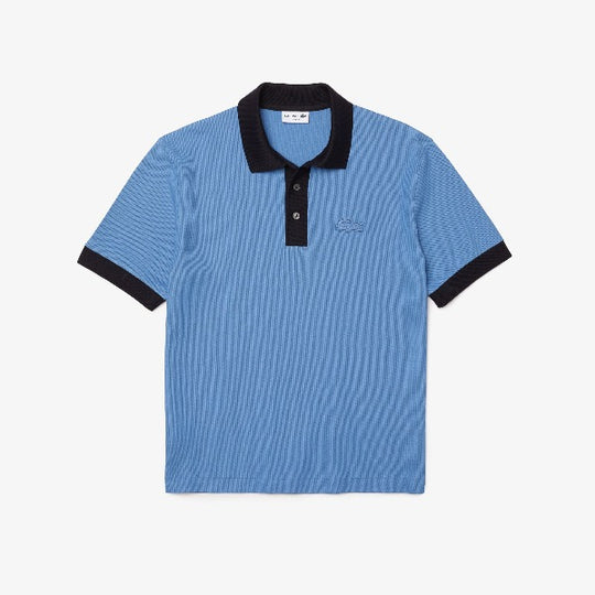 Shop The Latest Collection Of Outlet - Lacoste Men'S Lacoste Loose Fit Textured Cotton Pique Polo Shirt - Ph0029 In Lebanon